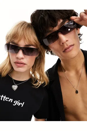 AJ Morgan – Stealth – Racer-Sonnenbrille in Rauchschwarz