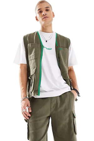 Barbour X ASOS – Peel – Cargo-Shorts in Khaki