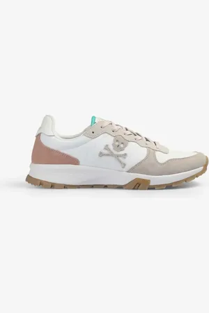 SCALPERS – Bono – Sneaker in Wollweiß