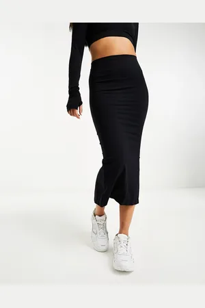 ASOS – Nahtloser, figurformender Midi-Schlauchrock in , Kombiteil