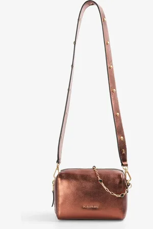 SCALPERS – Kleine Basic-Handtasche in Bronze
