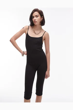 Topshop – Nahtloser Capri-Einteiler in