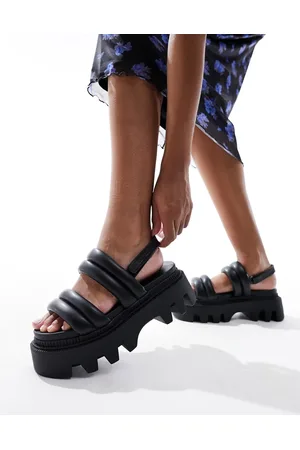 Buffalo – Flora TS Quilt – Gesteppte, flache Sandalen in