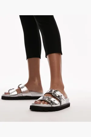 Topshop – Jaden – Sandalen in mit Schnallendetail