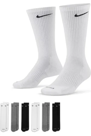 Nike – Everyday Plus Cushioned – 6er-Pack Crew-Socken in verschiedenen Farben