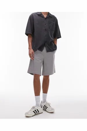 Topman – Locker geschnittene Chino-Shorts in mit elastischem Bund