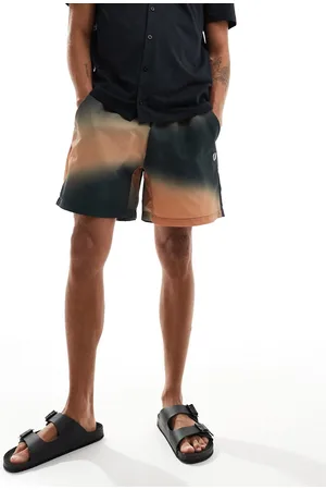 Fred Perry – Gemusterte Shorts in