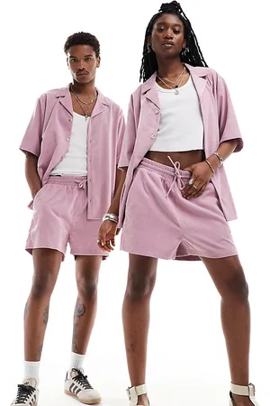 Reclaimed – Unisex-Shorts aus Cord in , Kombiteil
