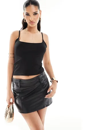 Fashionkilla – Superweiches Camisole-Oberteil in mit eckigem Ausschnitt