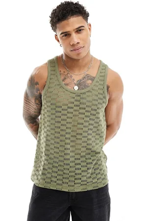 ASOS – Weitmaschiges Häkel-Trägershirt in
