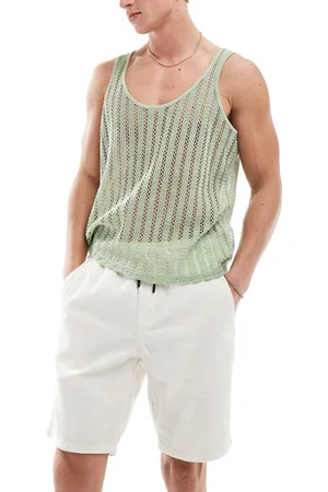 Only & Sons – Pull-on-Shorts aus Cord in gebrochenem