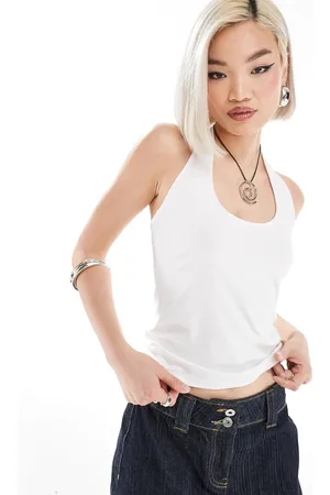 Weekday – Astrid – Neckholder-Oberteil aus Jersey in