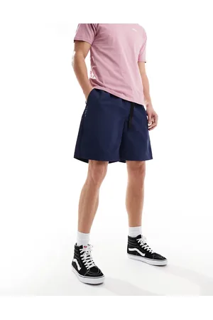 Vans – Range – Locker geschnittene Nylon-Shorts in Dunkelblau