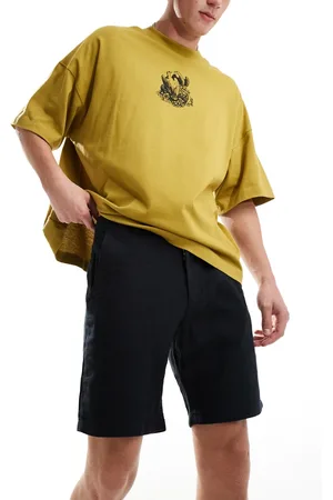 SELECTED – Shorts aus Leinen-Mix in