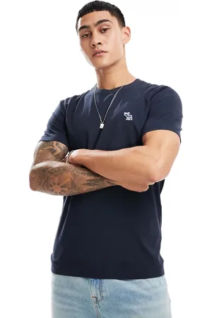Abercrombie & Fitch – T-Shirt in mit erhöhtem Markenlogo