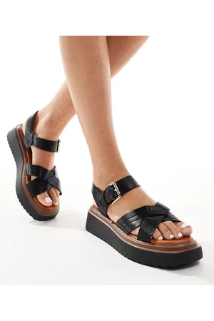 River Island – Flatform-Sandalen in