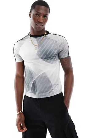 ASOS – Muskelshirt mit sportlichem All-over-Print