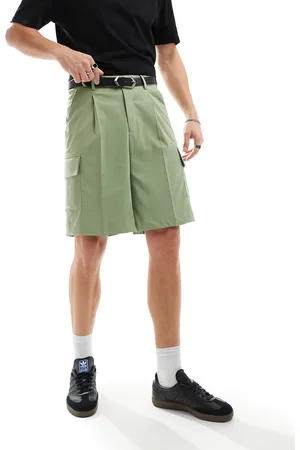 ASOS – Elegante Cargoshorts in Khaki