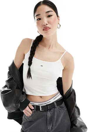 Tommy Hilfiger – Kurz geschnittenes Basic-Trägertop in
