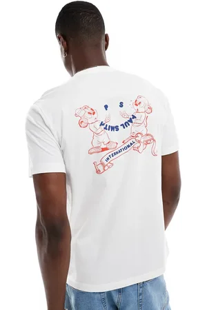 Paul Smith – T-Shirt in mit Maus-Print auf Vorder- und Rückseite