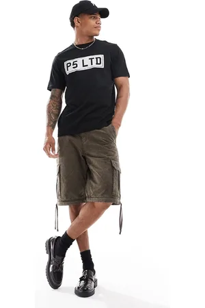 Paul Smith – T-Shirt in mit Nummernschild-Print