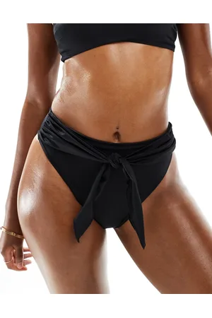 ASOS – Maya – Mix and Match-Bikinihose in mit hoher Taille und Wickeldesign vorne