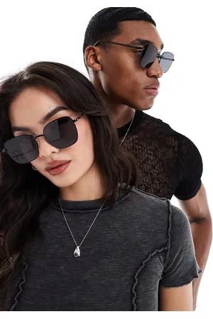 Aire – Spiral – Runde Sonnenbrille mit Metallgestell in