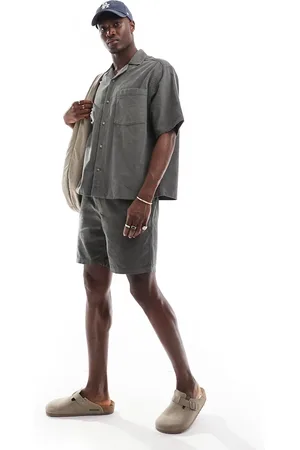 Only & Sons – Schlupf-Shorts aus feinem Cord in , Kombiteil
