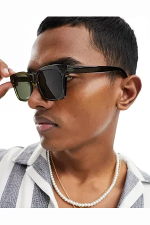 New Look – Sonnenbrille in mit eckigem Gestell