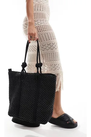 My Accessories – Tragetasche aus Stroh in