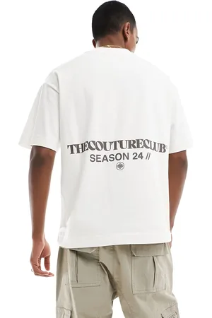 The Couture Club – Relaxed Fit T-Shirt in gebrochenem