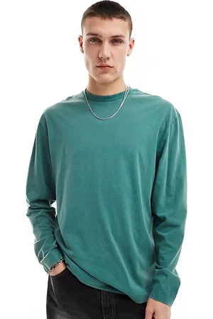 COLLUSION – Langärmliges Skater-Shirt in mit Waschung