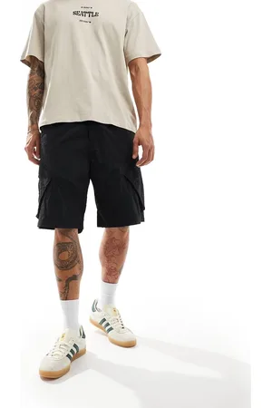 Weekday – Frode – Locker geschnittene Cargo-Shorts in