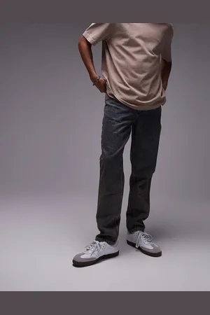 Topman – Schmal zulaufende Jeans in getöntem