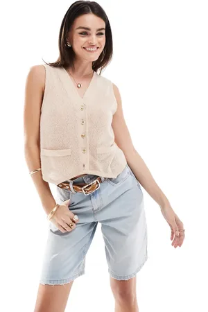 ASOS – Weste aus gebürstetem Jersey in