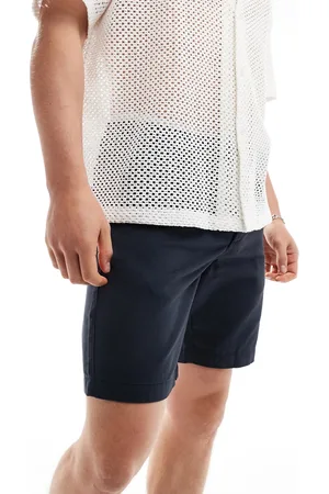 New Look – Marineblaue Chino-Shorts