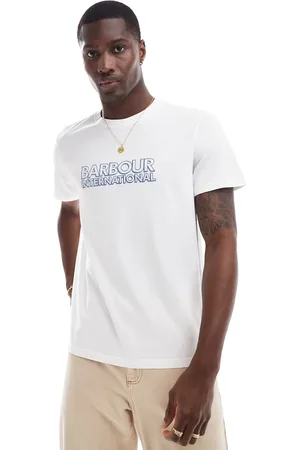 Barbour – T-Shirt in mit Logo