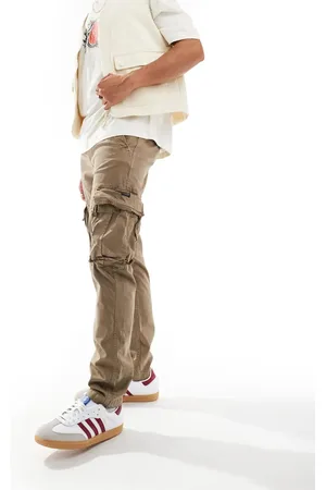 Superdry – Core – Cargo-Hose in Hellbraun-Khaki