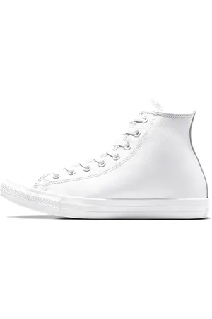 Converse – Chuck Taylor All Star Hi Monochrome – Knöchelhohe Leder-Sneaker in