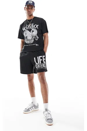 Obey – Netz-Shorts in mit Grafik, Kombiteil