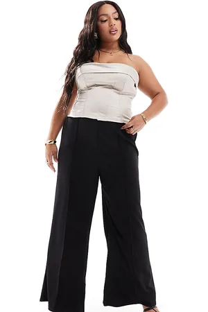 Yours – Weit geschnittene Hose in