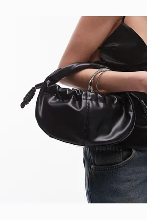 Topshop – Giulia – Handtasche in mit Raffung und verdrehtem Henkel