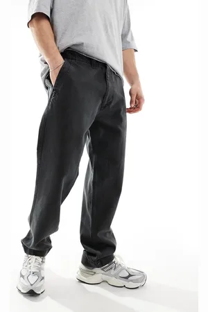 Abercrombie & Fitch – Leichte Jeans in verwaschenem mit lockerem Schnitt