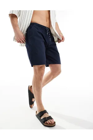Brave Soul – Leichte Baumwoll-Shorts in mit elastischem Bund