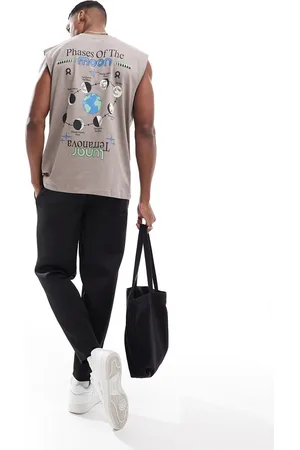 ASOS – Oversize-Tanktop in mit Rückenprint
