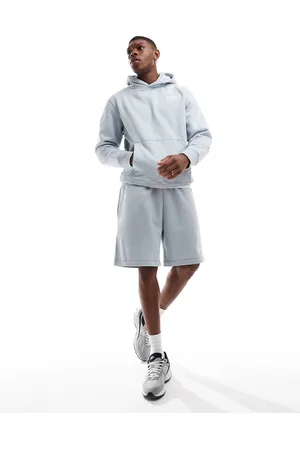 River Island – Luminis – Jersey-Shorts in Hellblau, Kombiteil