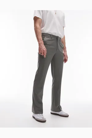 Topman – Ausgestellte Hose in Salbeigrün