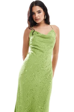 Object – Jacquard-Midi-Trägerkleid in