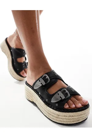 River Island – Espadrilles in im Western-Stil