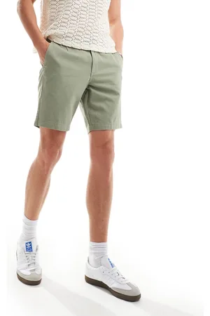 New Look – Khakifarbene Chinoshorts